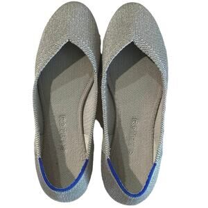 Rothy’s platinum metallic size 8
001-304